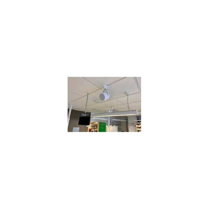Support mural Loud of Sweden LOS-CWM1-W | blanc | plafond Loud of sweden
