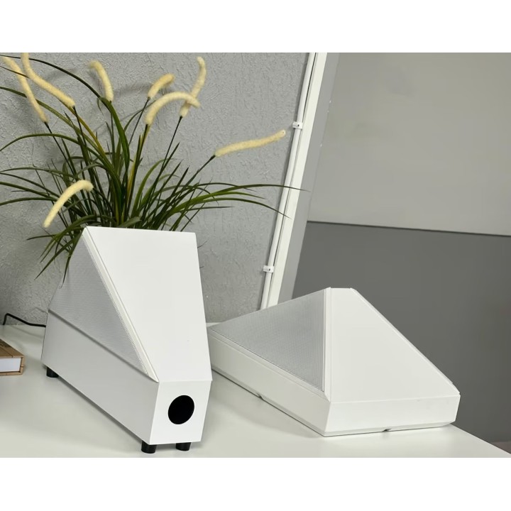 Haut-parleur mural Loud of Sweden LOS-SS2-W | Blanc | design élégant Loud of sweden