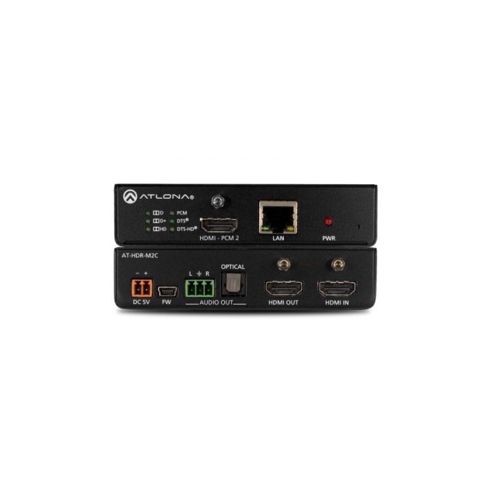 Décodeur audio numérique Atlona AT-HDR-M2C | 4K HDR | performance audio Atlona