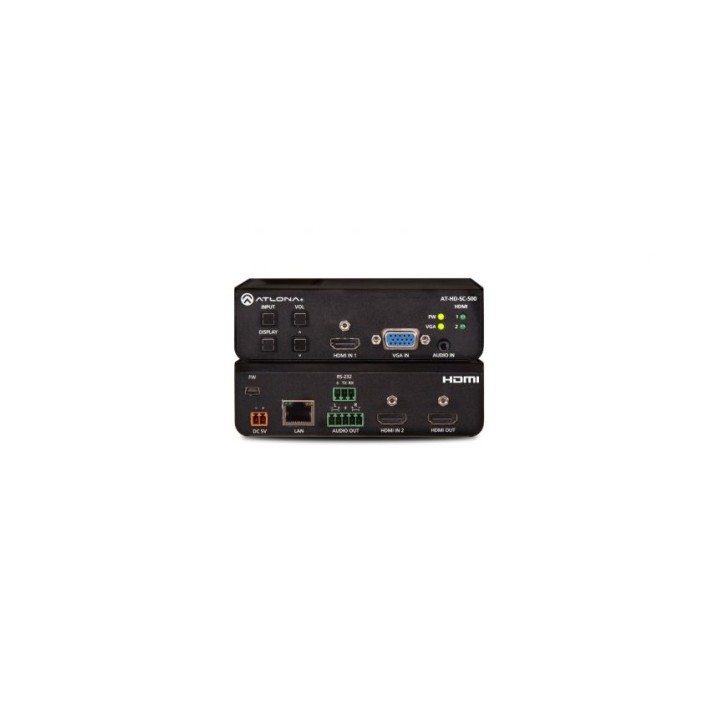 Scaler Atlona AT-HD-SC-500 | 3 entrées HDMI/VGA | Haute performance Atlona