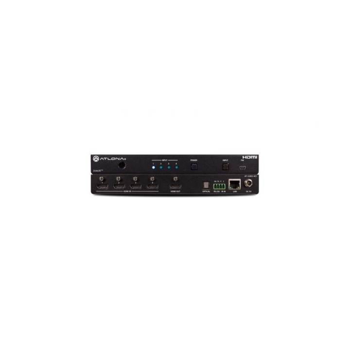 Commutateur HDMI Atlona AT-JUNO-451 | 4 entrées 4K HDR | HDBaseT Atlona