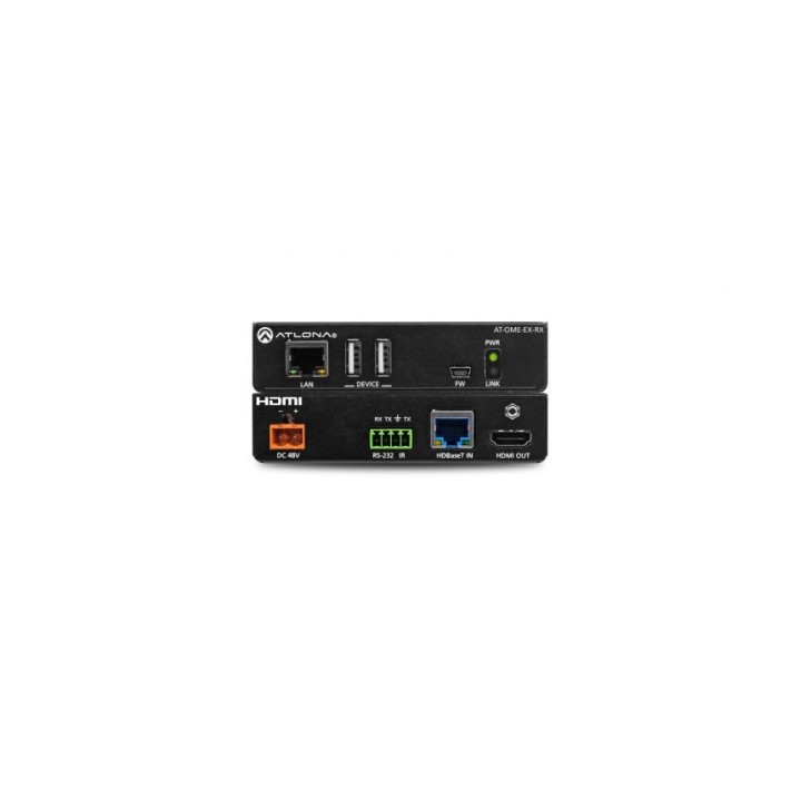 Récepteur HDMI Atlona AT-OME-EX-RX | 4K Over HDBaseT | USB 70 m Atlona