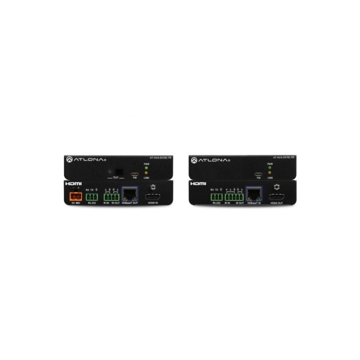 Kit émetteur/récepteur Atlona AT-AVA-EX70C-KIT | HDMI 4K | 40 m Atlona