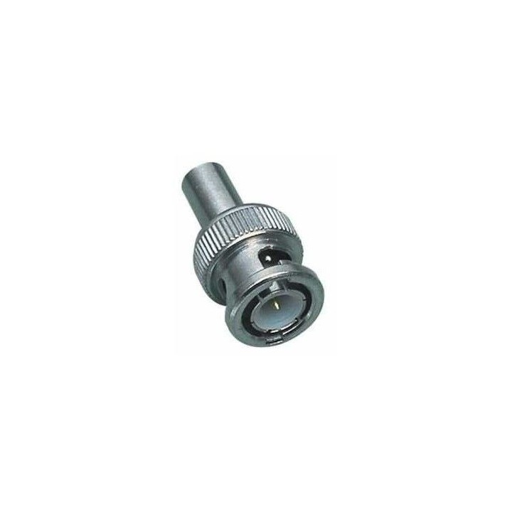 Fiche BNC Mâle Droite à Sertir pour Câble RG58 Keen connect