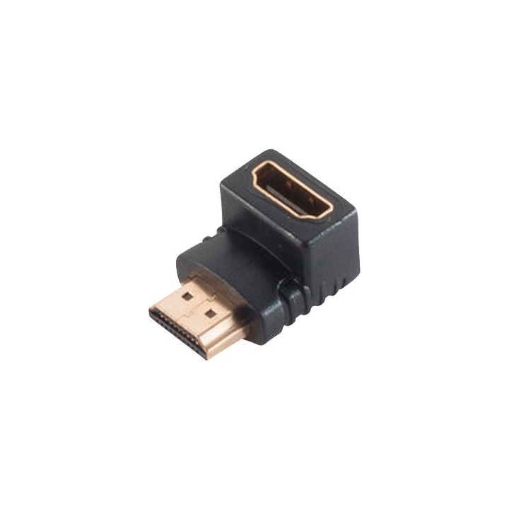 Adaptateur HDMI Mâle / Femelle Coudé Keen connect