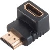 Adaptateur HDMI Mâle / Femelle Coudé Keen connect