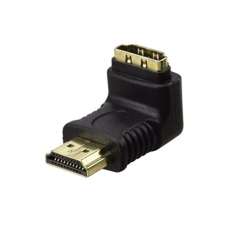 Adaptateur HDMI Mâle – Femelle 90° Keen connect