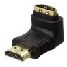 Adaptateur HDMI Mâle – Femelle 90° Keen connect