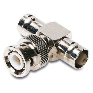 Adaptateur BNC Keen Connect RBNCT | mâle | 2 femelles Keen connect