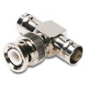 Adaptateur BNC Keen Connect RBNCT | mâle | 2 femelles Keen connect