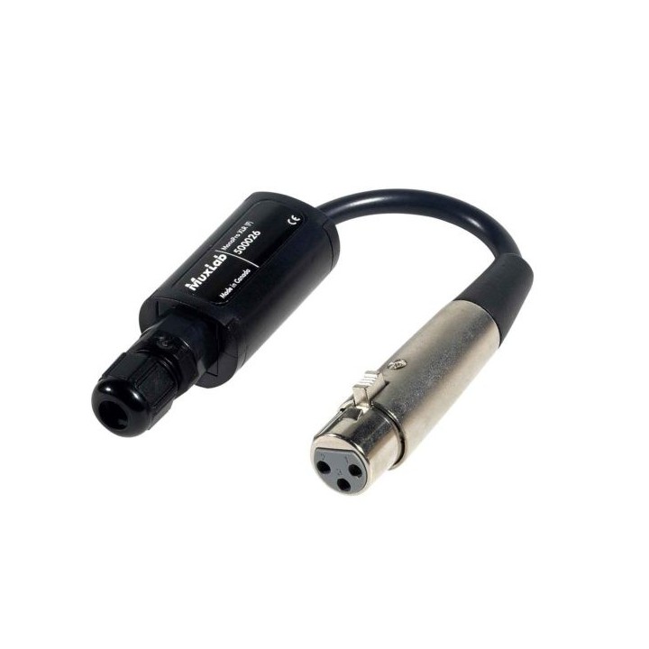 Balun VidéoEase Muxlab 500026 | MONOPRO XLR Femelle Muxlab