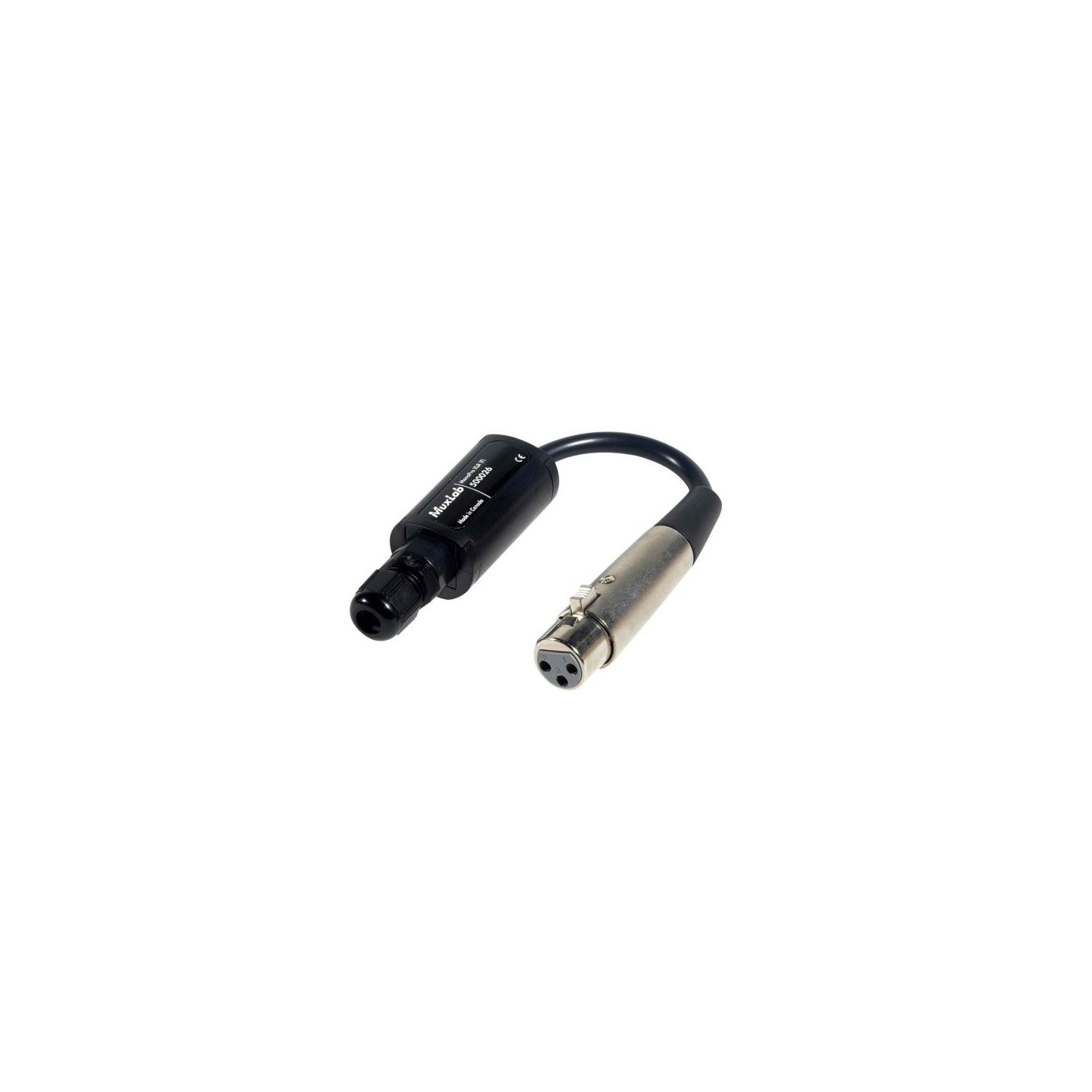 Balun VidéoEase Muxlab 500026 | MONOPRO XLR Femelle - 500026 - Muxlab