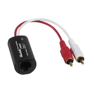 Balun VidéoEase Stéréo Audio Muxlab 500027 | Transmission HD | Audio stéréo Muxlab