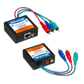 Balun composante Vidéo/Stéréo Audio Muxlab 500058-2PK | 2-PACK Muxlab