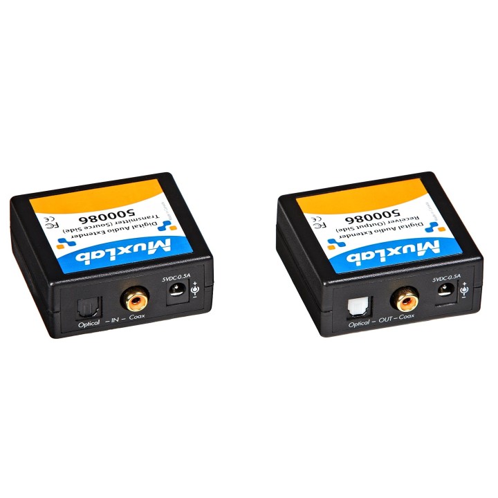 Kit Audio Extender Muxlab 500086 | Digital | 100m Muxlab