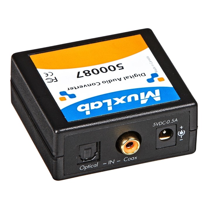 Convertisseur Audio Muxlab 500087 | Analogique A/V | Digital Audio Muxlab