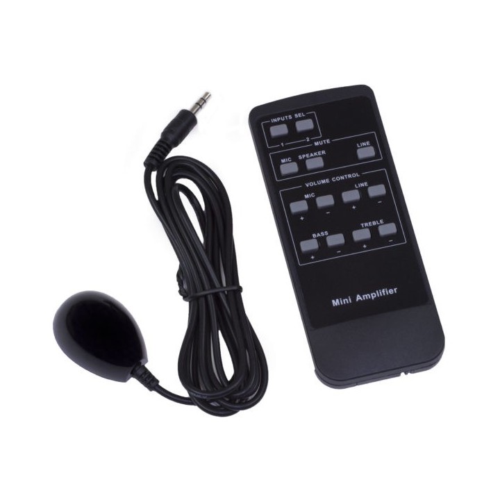 Télécommande d'amplificateur Muxlab 500216-IR | Zone Audio 2x20W Muxlab