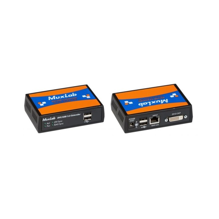 Kit extendeur DVI/USB 2.0 Muxlab 500391 | Digital A/V | performance Muxlab