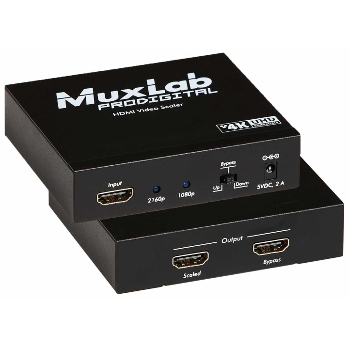 Scaler Vidéo HDMI Muxlab 500433 | UHD-4K | Digital A/V Muxlab