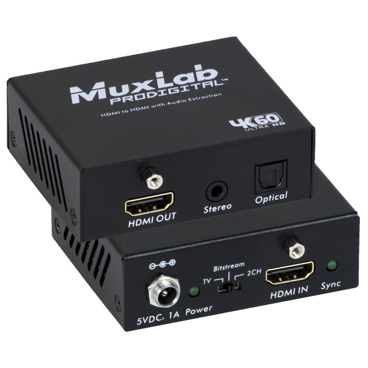 Convertisseur HDMI Muxlab 500436 | Audio 4K/60 | Extraction Muxlab