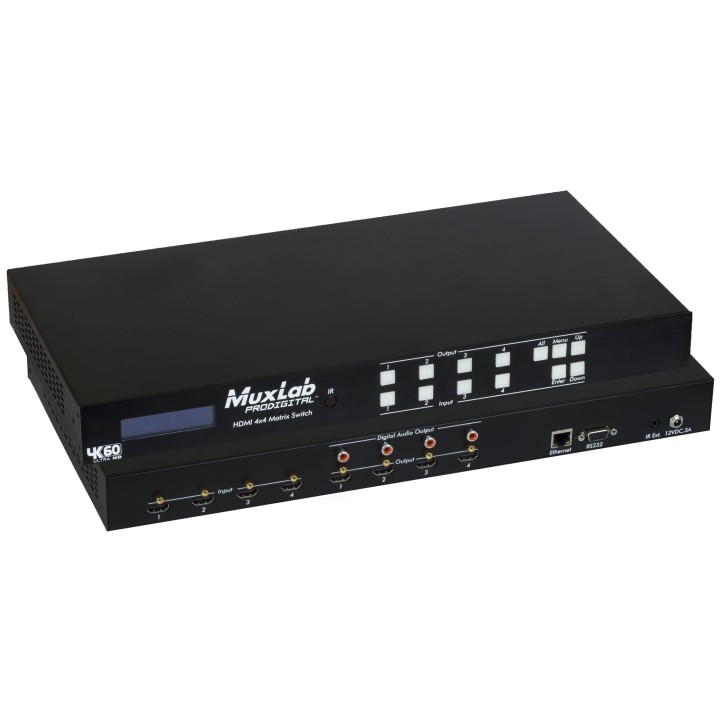 Matrice HDMI Muxlab 500444 | 4x4 | 4K/60 Muxlab