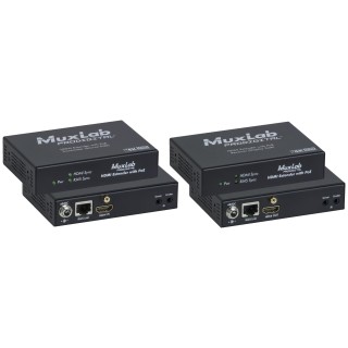 Extendeur HDMI Muxlab 500451-POE | HDBT Cat6 70m | UHD-4K 40m Muxlab