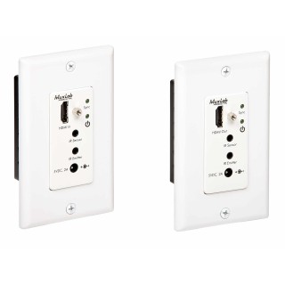 Extendeur HDMI Muxlab 500451-WP-DEC | Wallplate IR | HDBT Cat6 70m Muxlab