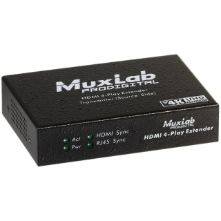 Kit HDMI Extender Muxlab 500456 | UHD-4K | 5-Play Muxlab
