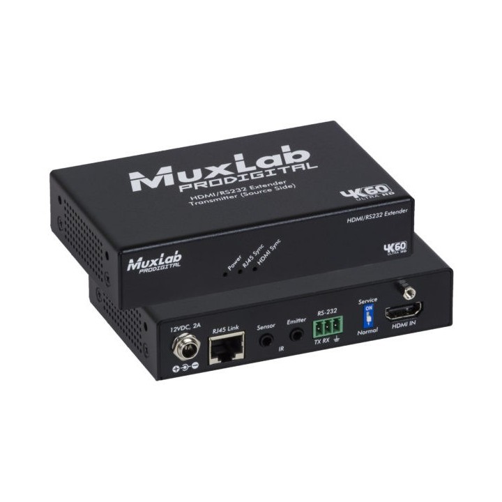Kit d'extension Muxlab 500459 | HDMI/RS232 | 4K/60 Muxlab