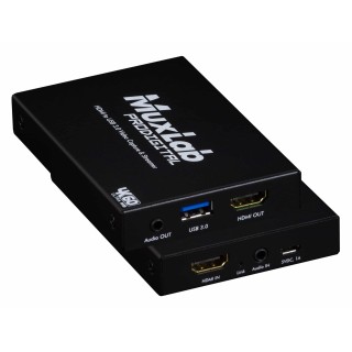 Capteur vidéo Muxlab 500467 | HDMI 4K | USB3.0 Muxlab