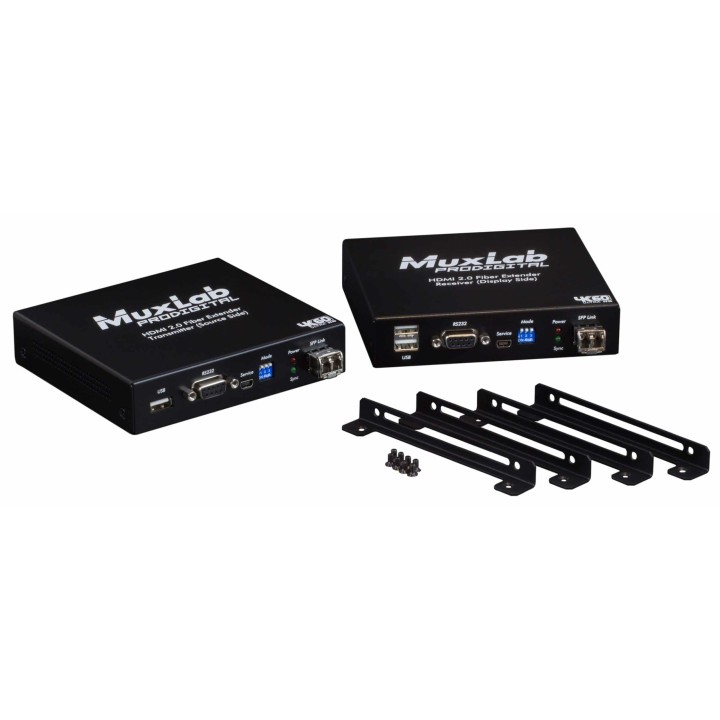 Extendeur HDMI Muxlab 500485 | HDMI 2.0 | Fibre Muxlab