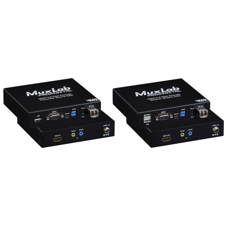 Extendeur HDMI Muxlab 500485 | HDMI 2.0 | Fibre Muxlab
