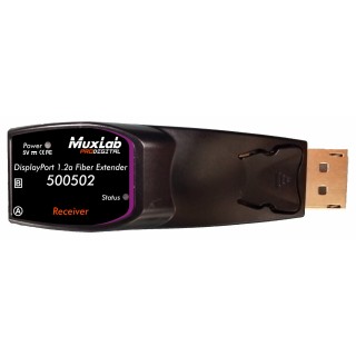 Kit d'extension fibre Muxlab 500502 | DisplayPort 1.2a | haute performance Muxlab