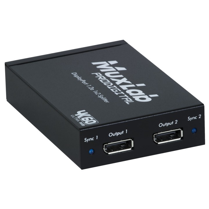 Hub DisplayPort 1.2a Muxlab 500506 | 1×2 | MST Muxlab
