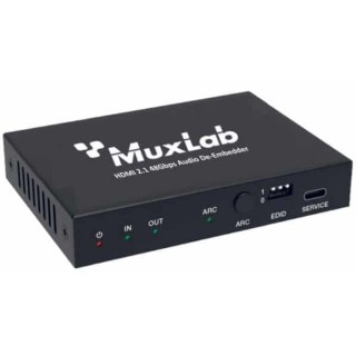 Extracteur audio HDMI Muxlab 500514 | 48Gbps | HDMI 2.1 Muxlab