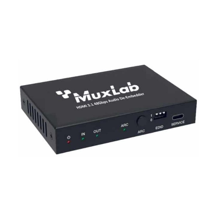 Extracteur audio HDMI Muxlab 500514 | 48Gbps | HDMI 2.1 Muxlab