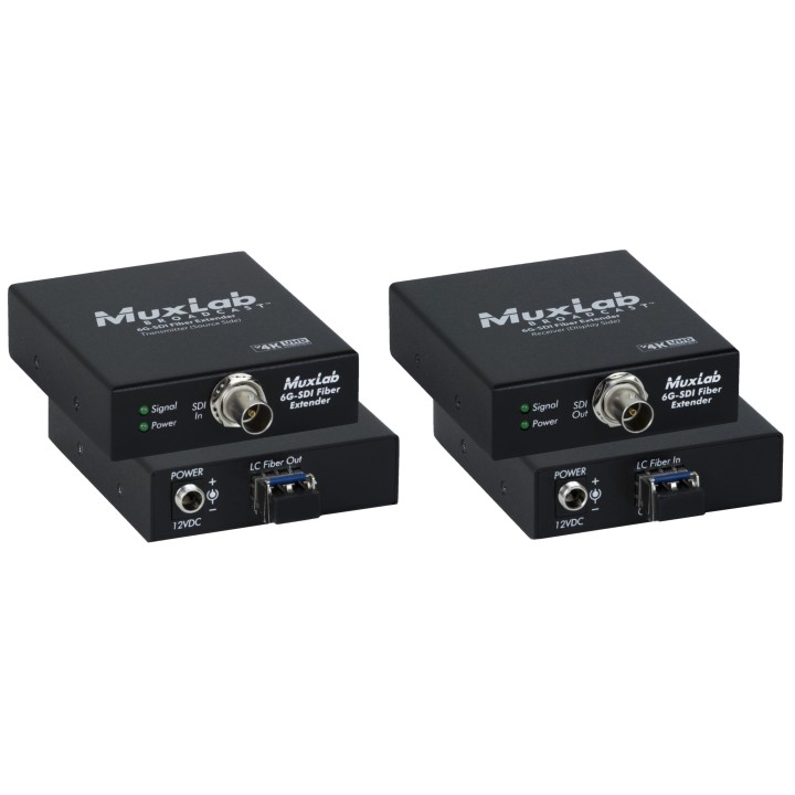 Kit d'extension fibre optique Muxlab 500712 | LC-monomode | 6G-SDI Muxlab