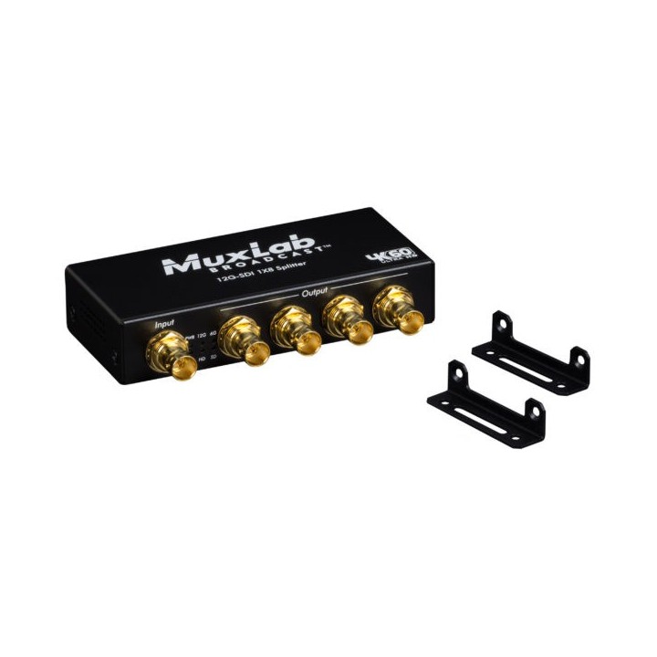 Distributeur Muxlab 500728 | 12G-SDI 1x8 | 4K60Hz Muxlab