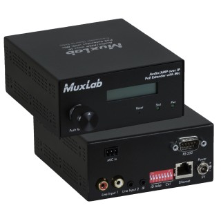 Kit d'extension Audio Muxlab 500755-AMP-TX | IP | Mic Muxlab