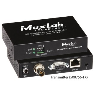 Broadcast Muxlab 500756-TX | Transmetteur 3G-SDI | PoE Muxlab