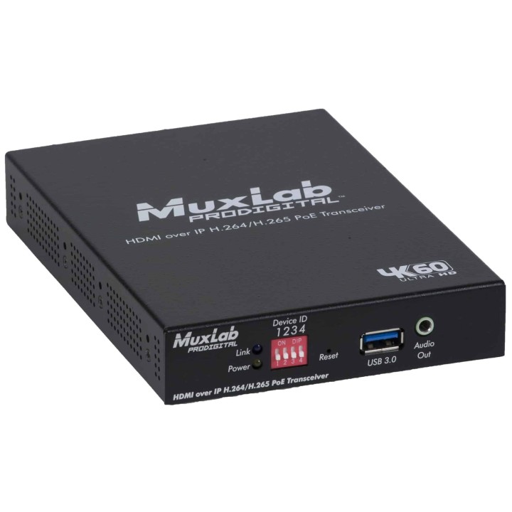 Transmetteur Muxlab 500764-TX-V2 | PoE HDMI 2.0 | 4K60 Muxlab
