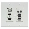 Récepteur HDMI/USB Muxlab 500777-RX-WH | IP PoE WP | UHD-4K - Blanc Muxlab