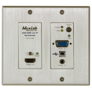 Transmetteur HDMI/VGA/USB Muxlab 500777-TX | IP PoE | UHD-4K Muxlab