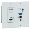Émetteur Wallplate Vidéo IP Muxlab 500777-TX-WH | HDMI/VGA/USB | 4K Audio Muxlab