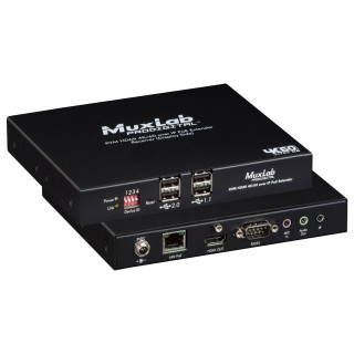 Récepteur KVM HDMI Muxlab 500800-RX | IP PoE | 4K/60 Muxlab