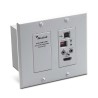 Plaque murale KVM Muxlab 500800-TX-WP-WH | HDMI sur IP | 4K/60 Muxlab