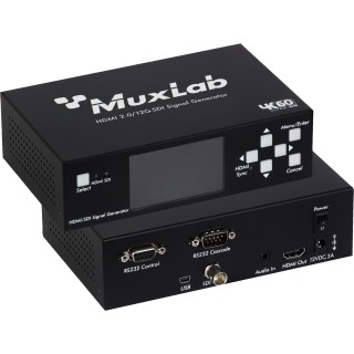 Générateur de signaux HDMI Muxlab 500830-V2 | HDMI 2.0 | 12G-SDI Muxlab