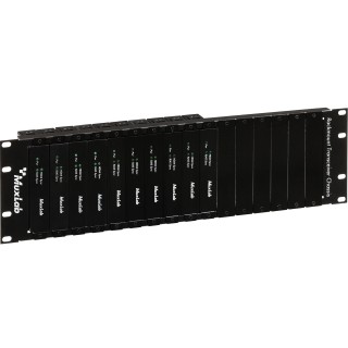 Support rack 19 pouces Muxlab 500920 | chassis 16 ports | robuste Muxlab