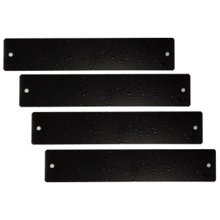 Plaques de remplissage noires Muxlab 500921 | pour 500920 Muxlab