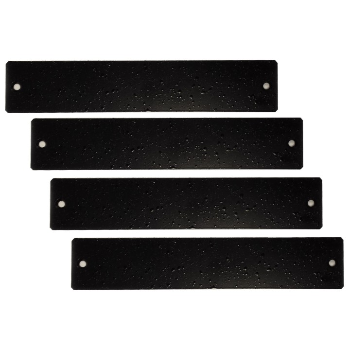 Plaques de remplissage noires Muxlab 500921 | pour 500920 Muxlab